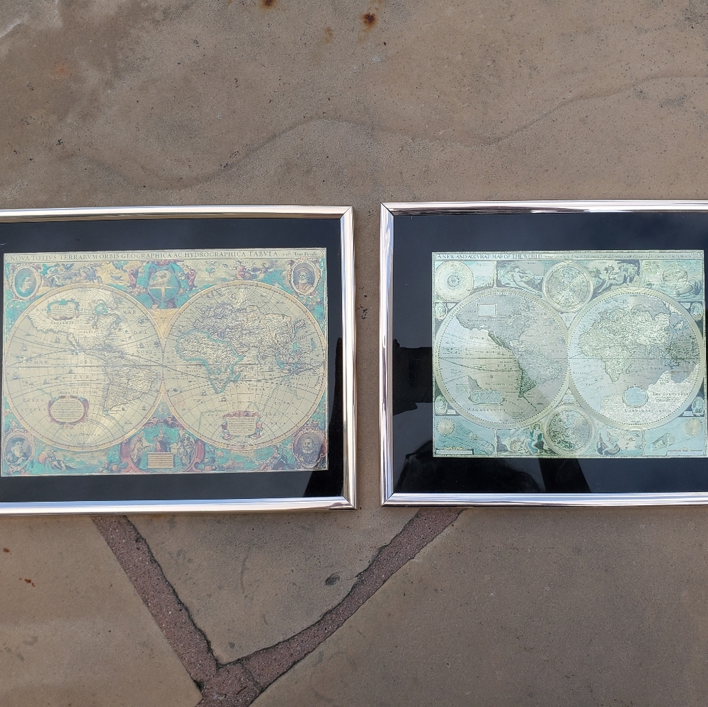 World Map House/Room Decor